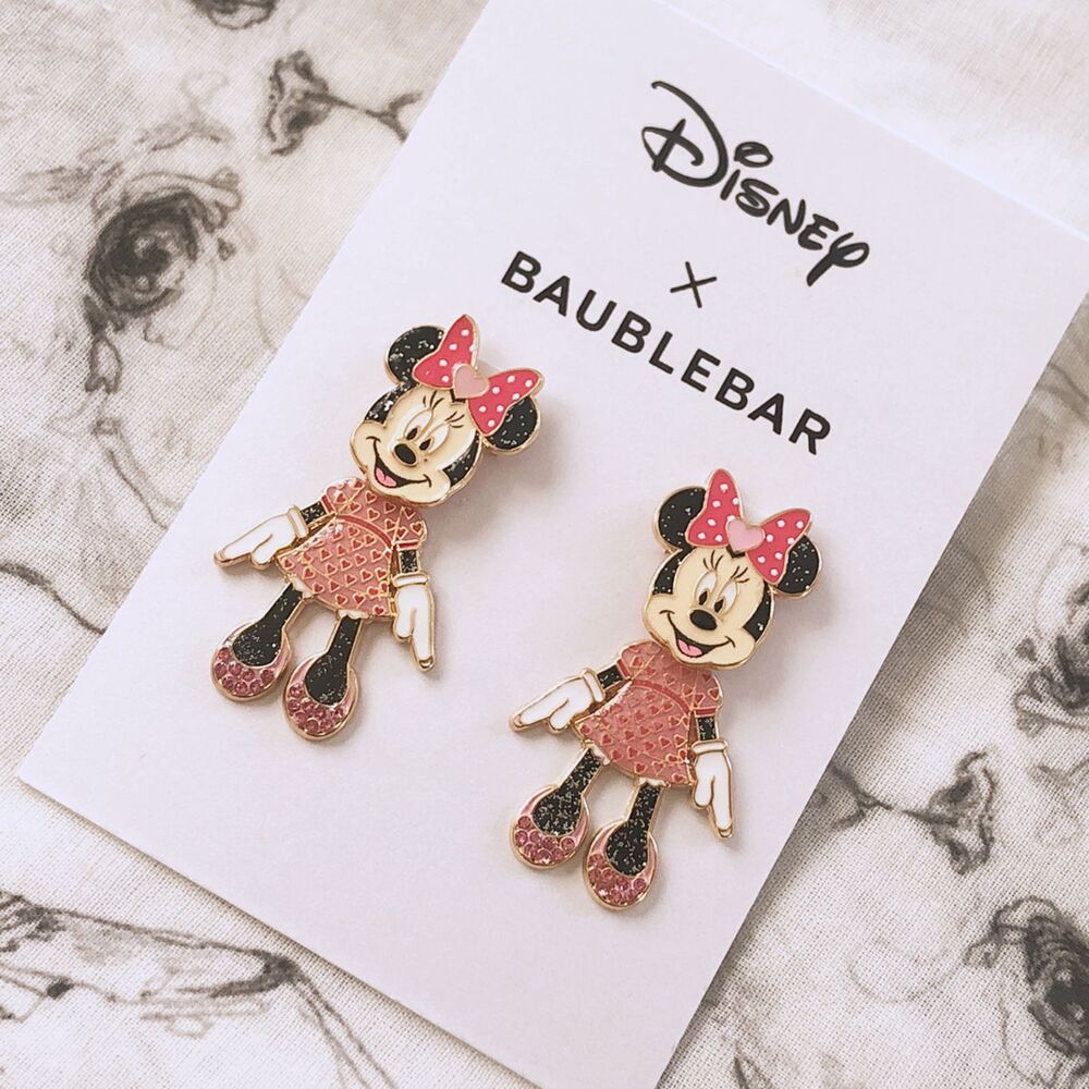 Disney x BAUBLEBAR - Valentine Minnie Mouse Earrings